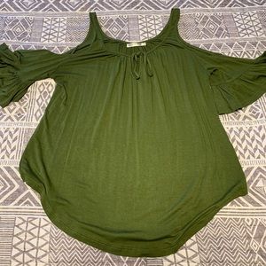 Cold shoulder top